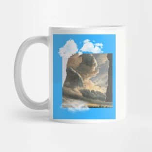 A little cut out and color and classic art remixed Mug